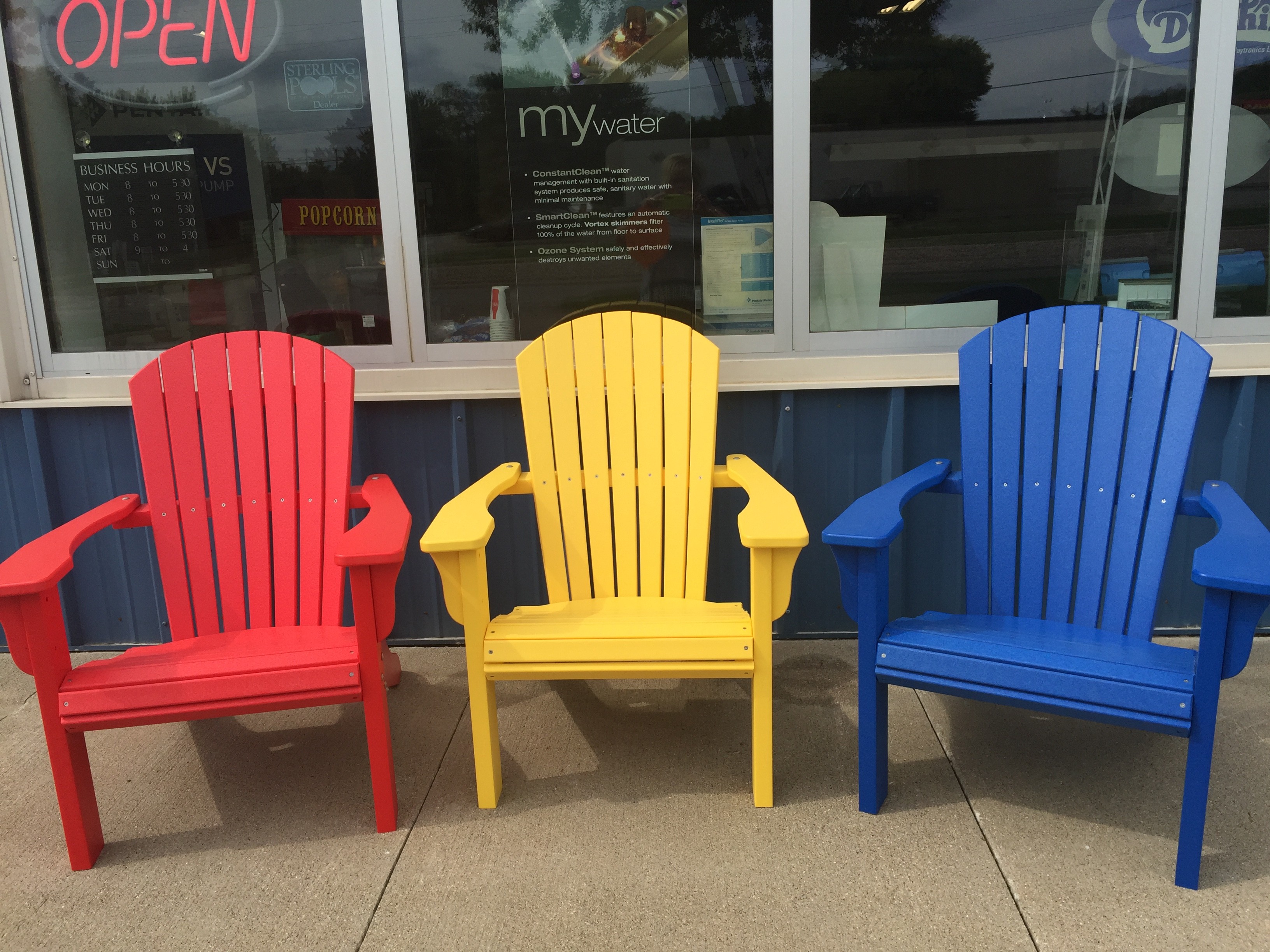 New Adirondack Chairs â€